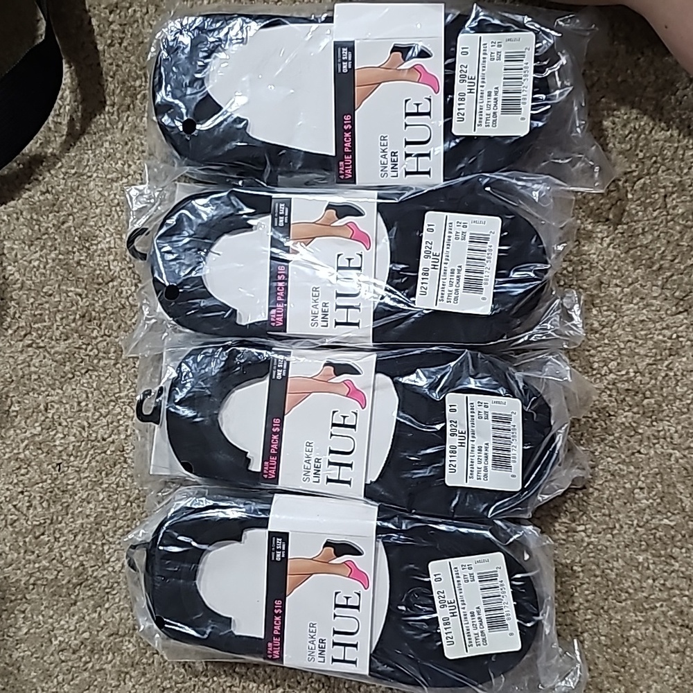 HUE sneaker Liner One size